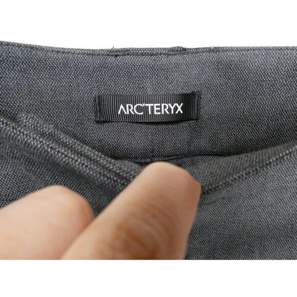 Arcteryx Women Size‎ 10 Wool Blend Short Mini Skirt Grey Gorpcore Outdoors - Picture 4 of 12